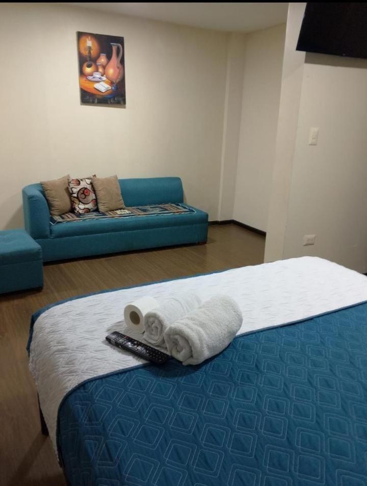 Hotel Cuencano Hogar Bagian luar foto